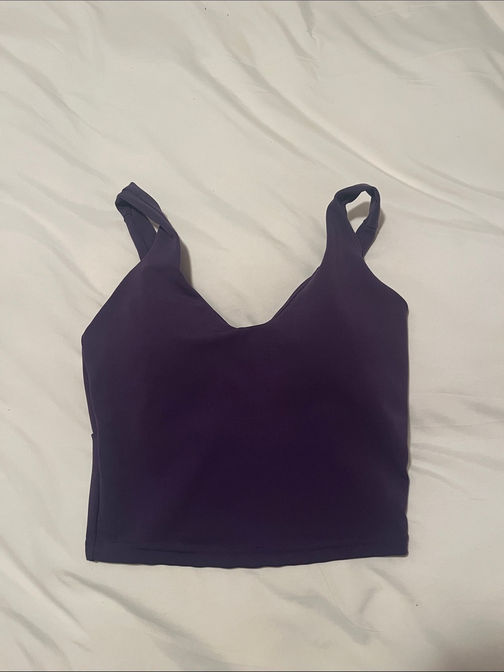 POP Fit Purple Workout Crop Top XS